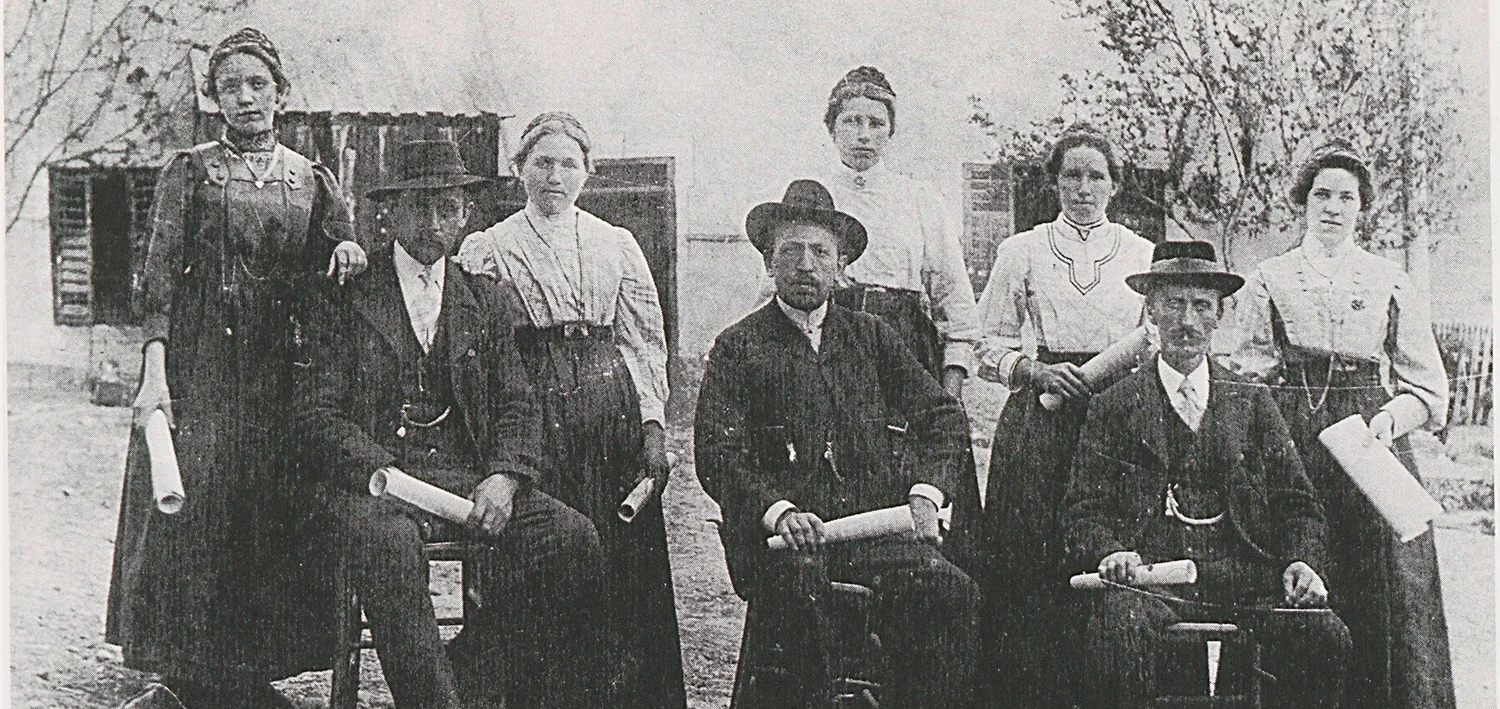 Um 1910: Kirchenchor Gruppenfoto Um 1910: Kirchenchor Gruppenfoto